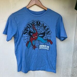 Marvel Spider-man Blue T-Shirt Size Small